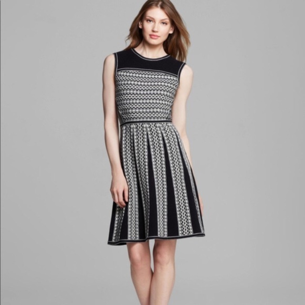 Tory Burch Black and White Dress